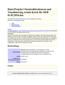 Datei:Projekt-3 Kontrollstrukturen und Visualisierung Armin Kreck für