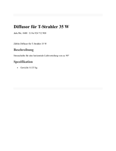 Diffusor für T-Strahler 35 W : Züblin : http://www.zublin.ch