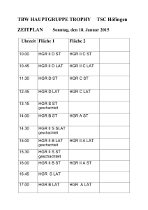 HGR A LAT - TSC Höfingen