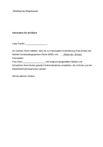 Einverständniserklärung - Regierung von Oberbayern