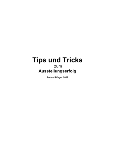 Tips und Tricks - (cocean.creato.at)