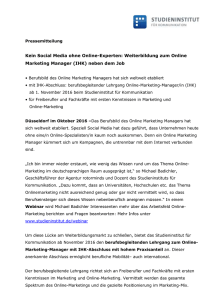Schulungsangebot - istis – Informations Systeme GmbH