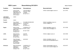 0ESV Luzern Ressortleitung 2013/2014