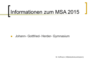 MSA - Johann-Gottfried-Herder