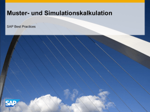 Muster- und Simulationskalkulation