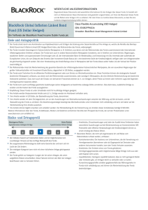 BlackRock Global Inflation Linked Bond Fund (US Dollar Hedged)