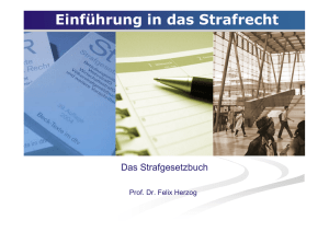 06. Das Strafgesetzbuch - Prof. Dr. Felix Herzog