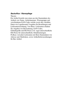 ProKass Handbuch_Lieferantenpflege - e
