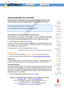 Arbeitsmaterialien Sekundarstufe - Buddhismus zeigt den Weg zum