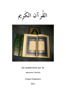 Koran 1 - irmgardzingelmann.de