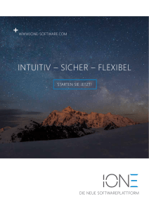 IONE Image-Broschüre