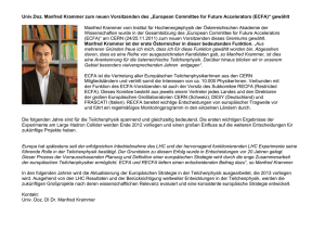 Manfred Krammer zum neuen Vorsitzenden des European