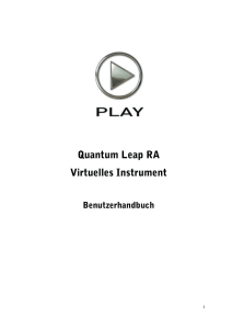 Quantum Leap RA Virtuelles Instrument - Soundsonline