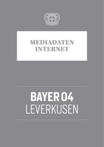 mediadaten internet - Bayer 04 Leverkusen