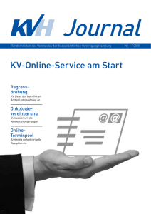 KV-Online-Service am Start