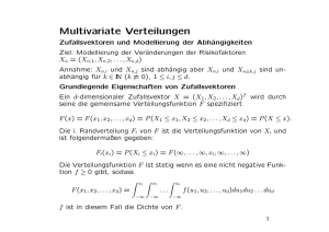 Multivariate Verteilungen