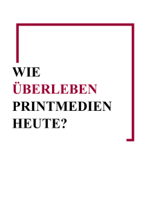 3.1 Bericht Printmedien