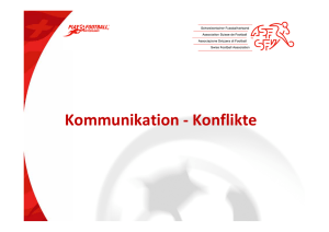 Kommunikation - Konflikte