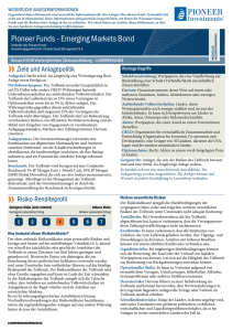 Pioneer Funds - Emerging Markets Bond