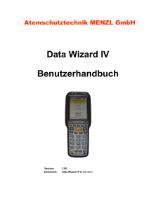 Data Wizard IV Benutzerhandbuch