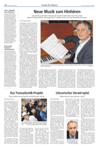 Mindener Tageblatt 6.6.2015