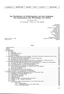 Das Flyschfenster von Windischgarsten und seine Umgebung Eine