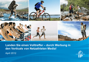 Landen Sie einen Volltreffer – durch Werbung in den Verticals von