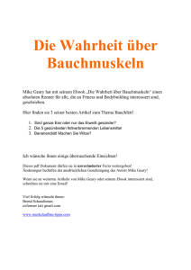 Die Wahrheit über Bauchmuskeln