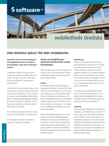 webMethods OneData