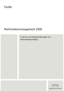 Studie Mehrmarkenmanagement 2006