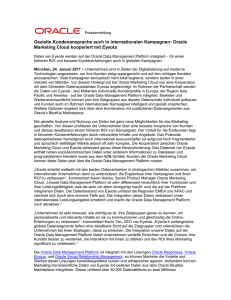 Gezielte Kundenansprache auch in internationalen Kampagnen