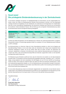 Kundeninfo 06/07 - Ulrich Wirtschaftsberatung AG