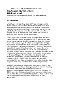 11. Mai 2007 Musikkreis München- Neuhausen