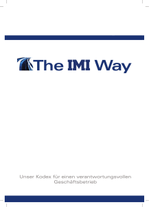 The IMI Way