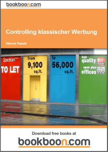 Controlling klassischer Werbung