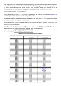 Unser Erdgaspreis basiert ausschließlich auf dem Großhandelspreis