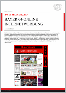 Folie 1 - Bayer 04 Leverkusen