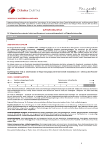 KIID-F - Paladin Asset Management