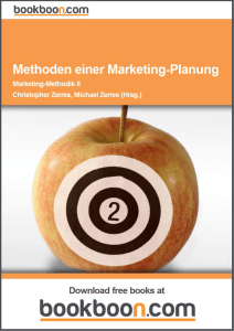 Methoden einer Marketing-Planung