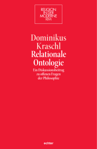 Dominikus Kraschl Relationale Ontologie
