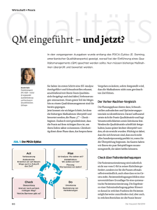 QM eingeführt – und jetzt? - EPA-QM