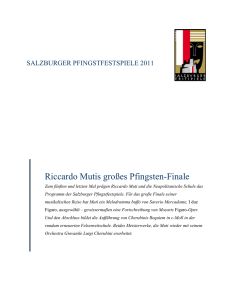 Riccardo Mutis großes Pfingsten-Finale