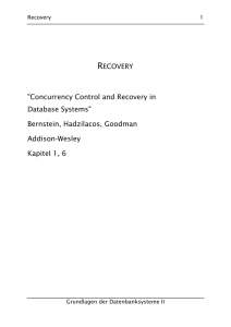 Recovery