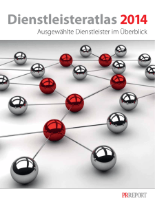 Dienstleisteratlas 2014