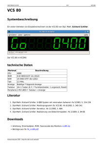 VCS 80 - Homecomputer DDR