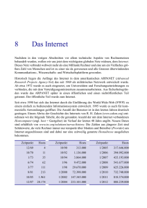 8 Das Internet - Einführung in die Informatik