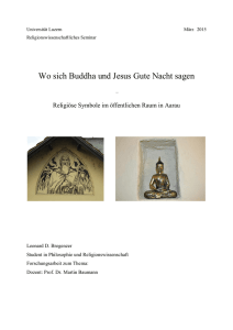Wo sich Buddha und Jesus Gute Nacht sagen