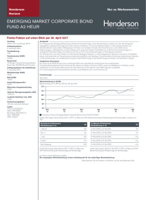 emerging market corporate bond fund a2 heur