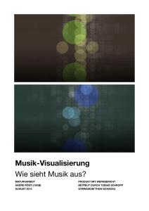 Maturaarbeit Musik-Visualisierung