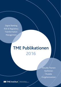 TME Publikationen 2016